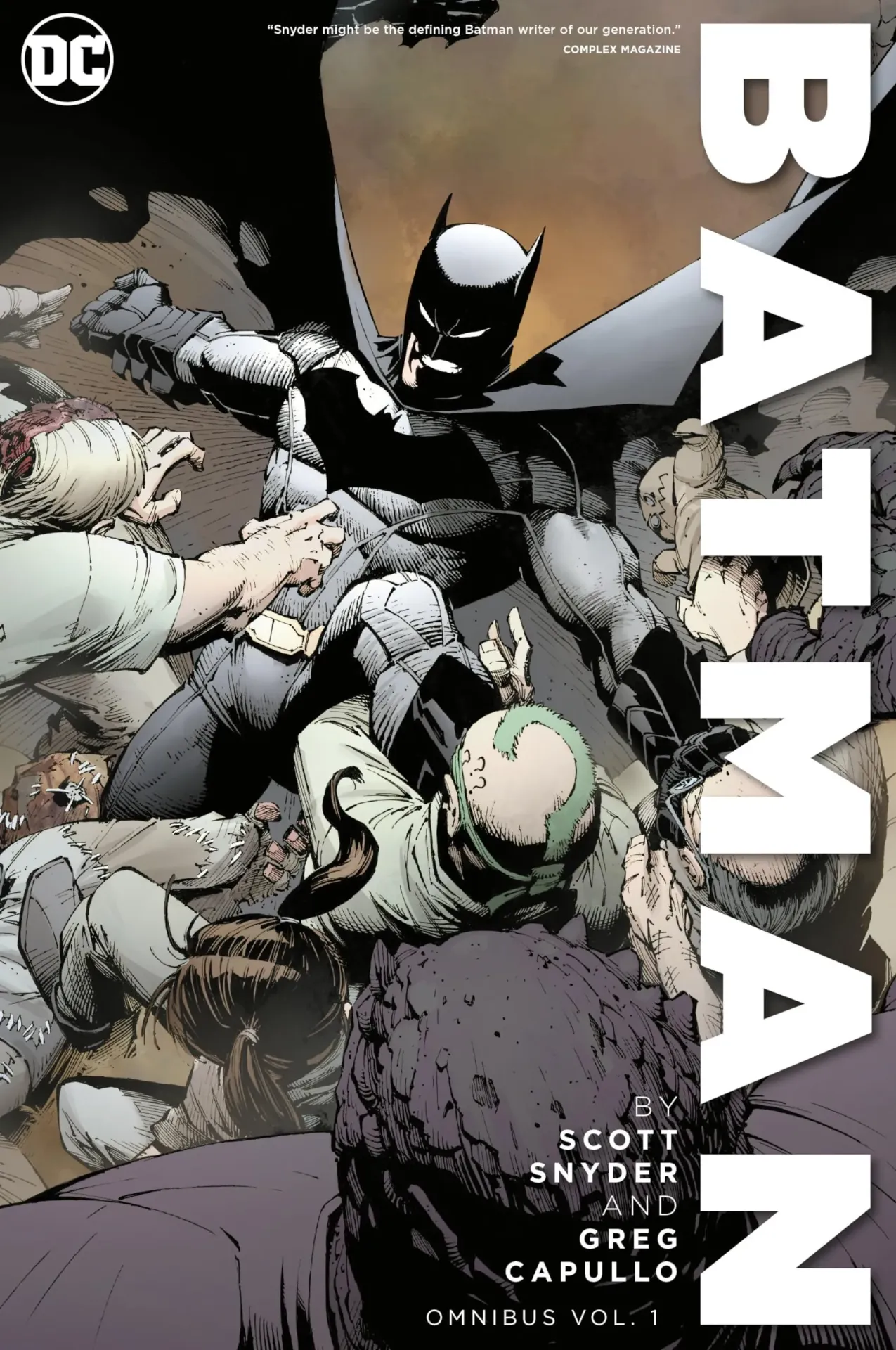 Batman de Scott Snyder y Greg Capullo Omnibus Vol. 1