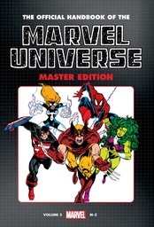 Official Handbook of the Marvel Universe: Master Edition Omnibus Vol. 2 – Heroes Cover
